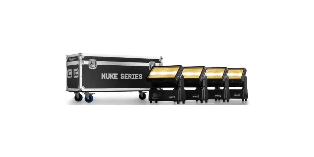 Beamz FLCNK04 Flightcase 4 Nuke FLCNK04 flightcase for 4pcs NUKE
