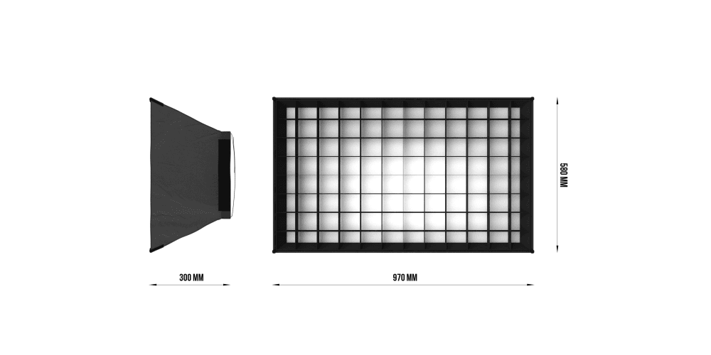 Triton Blue AN400-003 Difusor SoftBox para Neptune 400 y Neptune 400 IP65 AN400-003