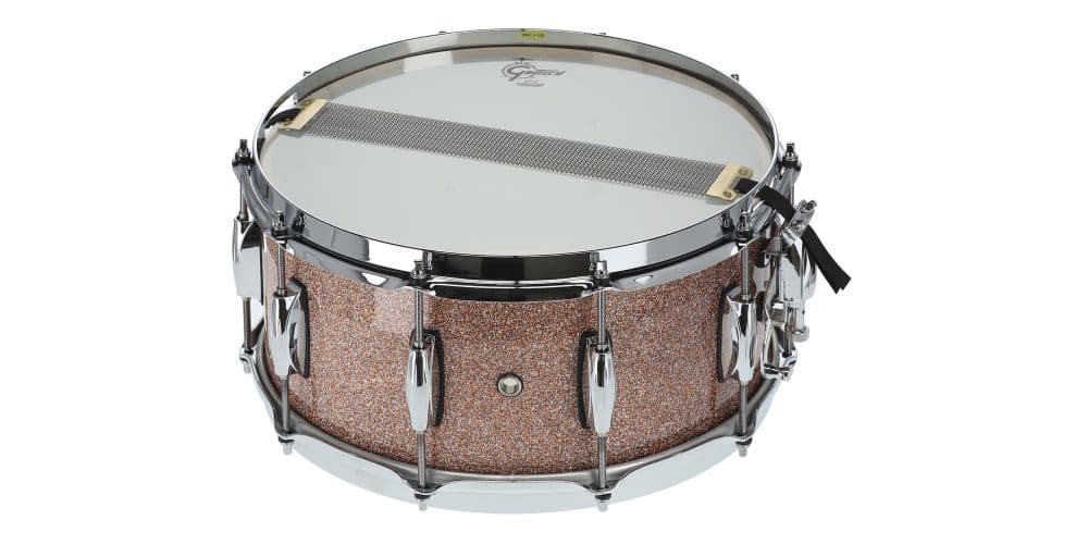Gretsch Snare Drum Renown Maple 14" x 6.5" Caja Champagne Sparkle RN2-6514S-CSP