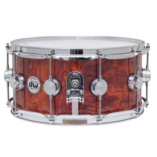 Drum Workshop DREX6514SSC632 Collectors Gloss Lacquer Over Natural Bubinga 14 Pulgadas DREX6514SSC632