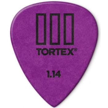 Dunlop tortex tiii de 1,14 mm pack 12 un.