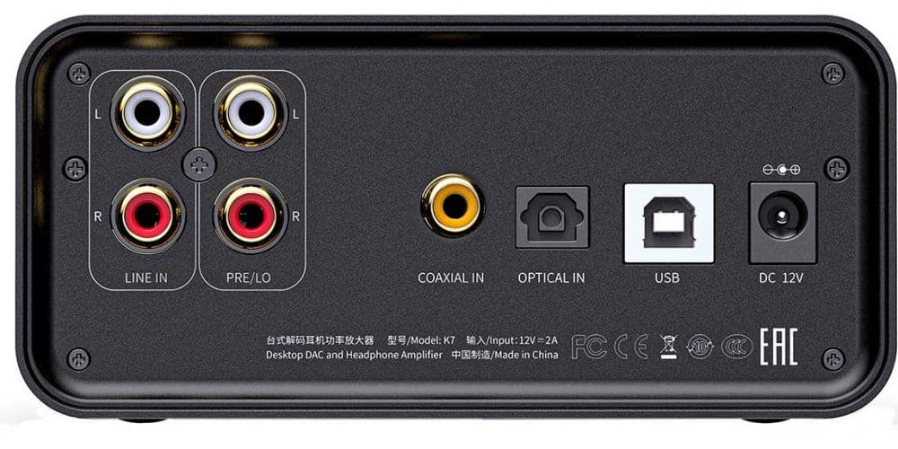 Fiio K7 Amplificador DAC Estacionario K7