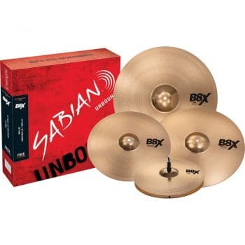 Sabian b8x performance set plus 45003xg set de platos