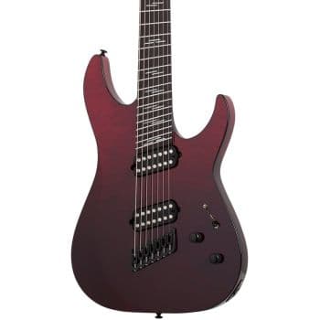 Schecter reaper 7 elite ms bloodburst bb guitarra eléctrica