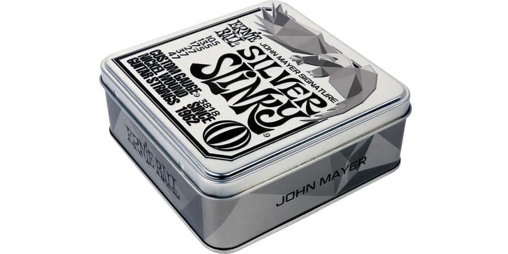 Ernie Ball 2218 Slinky Silver John Mayer Signature 10.5-47 3PACK 2221
