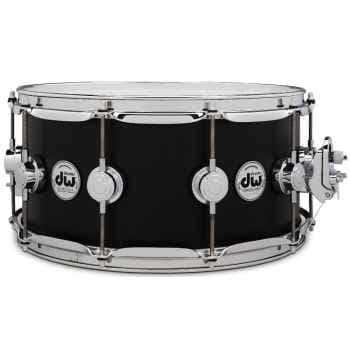 Drum workshop drx26514ssc107 collectors 14x6.5 satin oil black all maple ssc