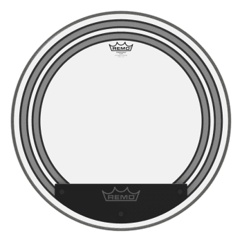 Remo 22 powersonic clear pw-1322-00 parche bombo 22 pulgadas