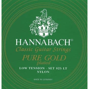 Hannabach 8257lt low tension cuerdas para guitarra clásica