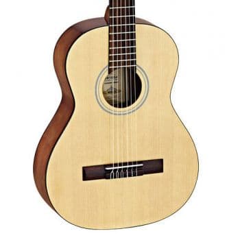 Ortega rst5-3/4 guitarra clásica para estudio 3/4 natural