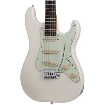Schecter nick johnston traditional sss atomic snow. guitarra eléctrica