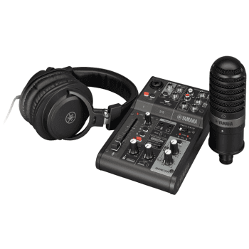 Yamaha ag03mk2b lspk pack para streaming