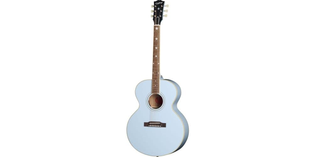 Epiphone Inspired by Gibson J-180 LS Frost Blue Guitarra Acústica Estuche Incluído J-180 LS Frost Blue