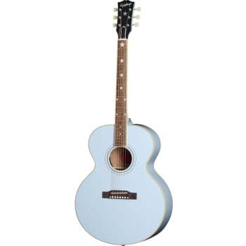 Epiphone Inspired by Gibson J-180 LS Frost Blue Guitarra Acústica Estuche Incluído J-180 LS Frost Blue