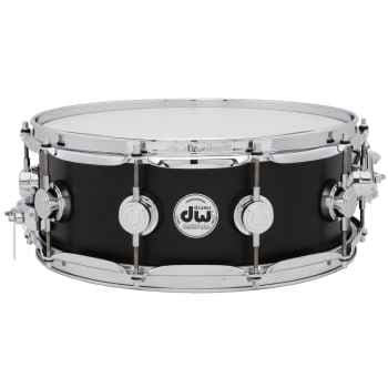 Drum workshop drx20514ssc107 collectors series ssc 14x5 ebony satin oil