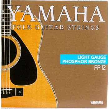 Yamaha fp12 cuerdas guitarra acústica