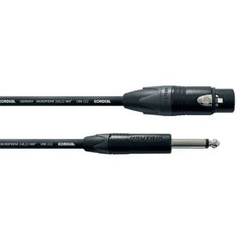 Cordial cpm 5 fp cable de xlr hembra a jack 5 metros