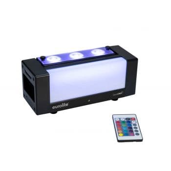 Eurolite akku bar-3 glow qcl flex quickdmx barra led