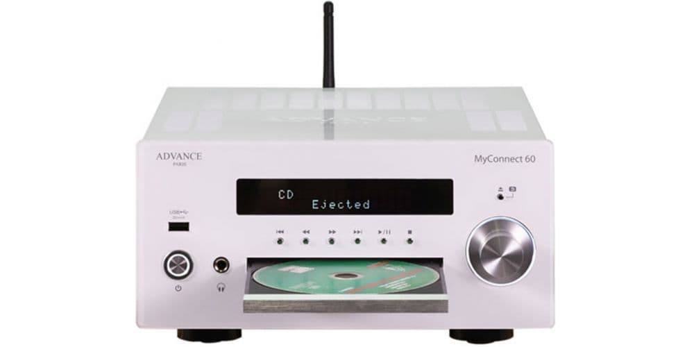 Advance Paris MyConnect 60 White Sistema Hifi Receptor Unidad de Red, Compact Disc MyConnect 60 White