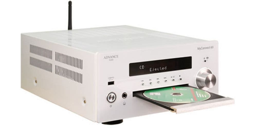 Advance Paris MyConnect 60 White Sistema Hifi Receptor Unidad de Red, Compact Disc MyConnect 60 White