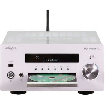 Advance Paris MyConnect 60 White Sistema Hifi Receptor Unidad de Red, Compact Disc MyConnect 60 White