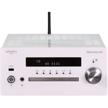 Advance Paris MyConnect 60 White Sistema Hifi Receptor Unidad de Red, Compact Disc MyConnect 60 White