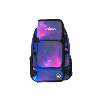 Zildjian pzazxbp00302 mochila + baquetero purple galaxy
