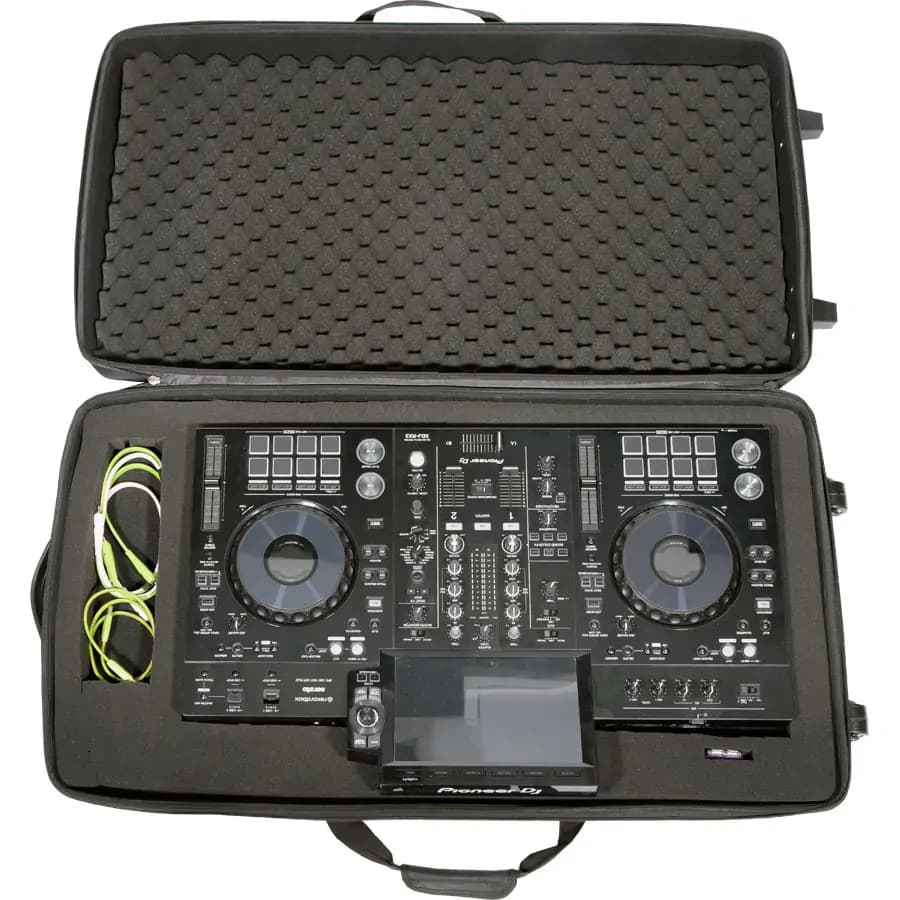 Walkasse W-EVAPICKFOAM-XXL Maleta DJ EVA Multi formato CONTROLADOR L-XXL, Negra (Ruedas & Correa de hombro). Walkasse W-EVAPICKFOAM-XXL