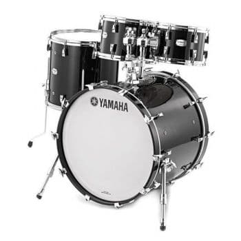 Yamaha amp6f3 sob absolute hybrid maple solid black set de cascos para batería