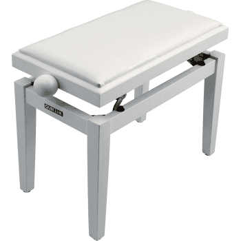 Quik lok pb-100 white banqueta para piano