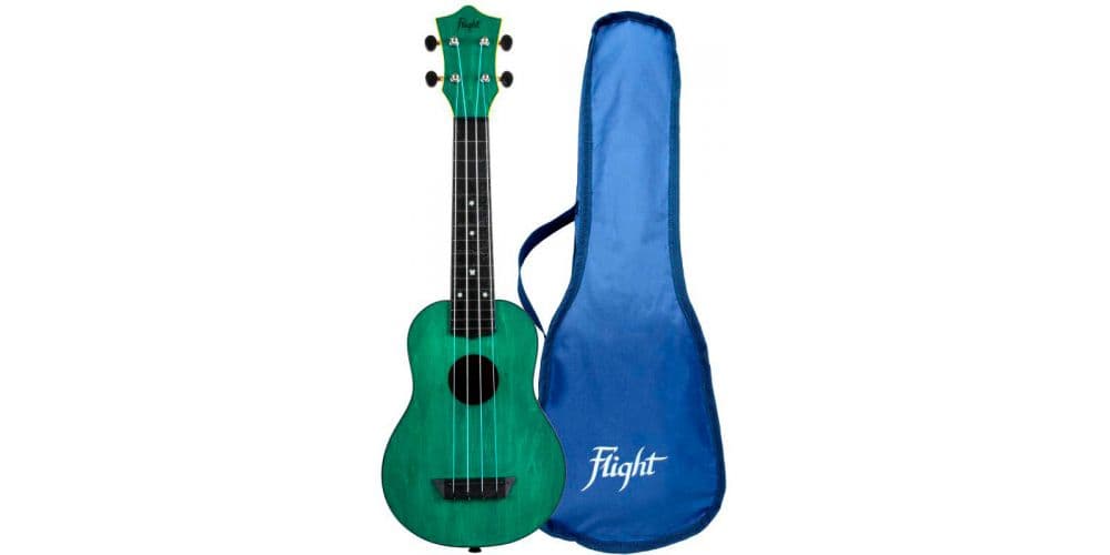 Flight TUS-35 Ukelele Soprano Travel Verde Ukelele Soprano Flight TUS-35 Travel Verde