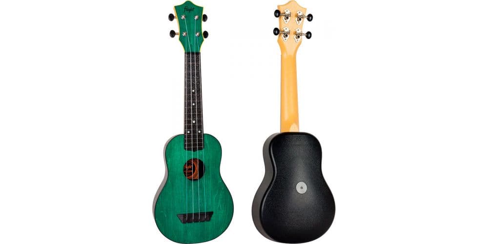 Flight TUS-35 Ukelele Soprano Travel Verde Ukelele Soprano Flight TUS-35 Travel Verde