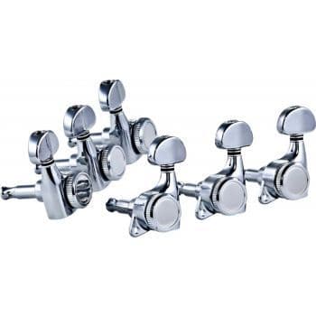 Ortega otmlock33-cr. clavijero para guitarra cromado 3+3