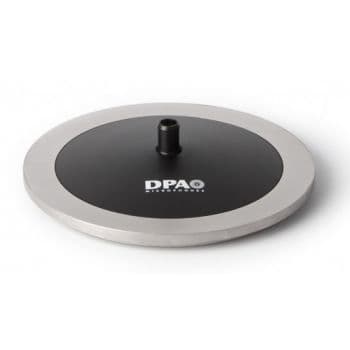 Dpa dm6000-bm base para techo o mesa. conector microdot.color negro.