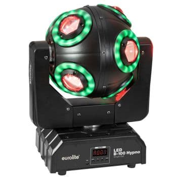 Eurolite LED B-100 Hypno Single Ball Beam Efecto Iluminación B-100 Hypno