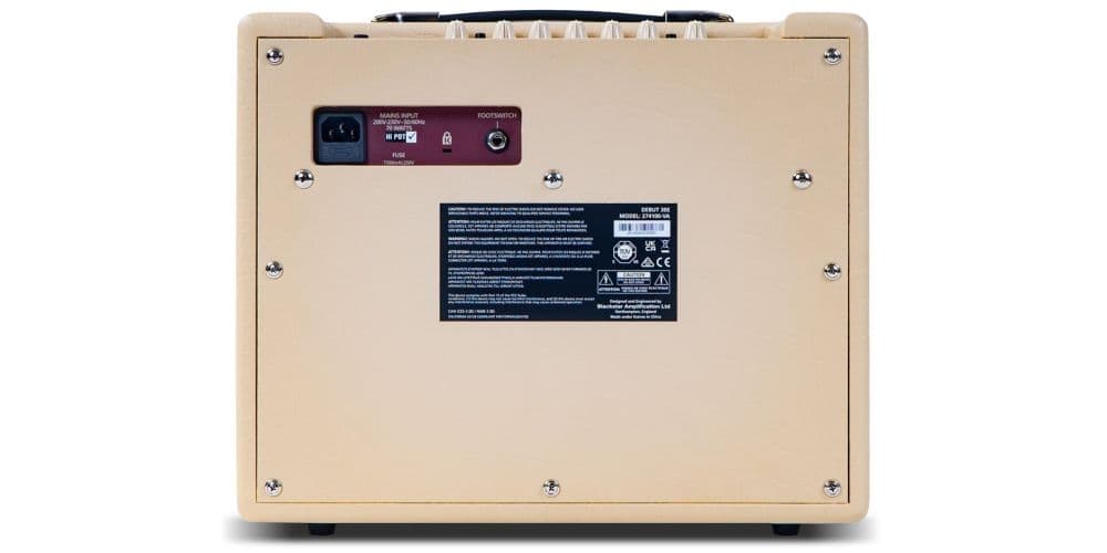 Blackstar Debut 30E Combo Cream Amplificador Guitarra Eléctrica DEBUT 30E COMBO - CREAM