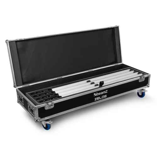 Beamz Zelos kit Tubos 8pcs Flightcase Zelos Tube 8pcs set in Flightcase