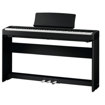 Kawai es 120 negro + soporte hml-2 + pedalera f-351