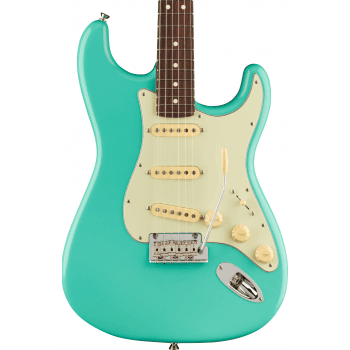 Fender ltd american professional ii stratocaster rw sea foam green guitarra eléctrica ( reacondicionado )