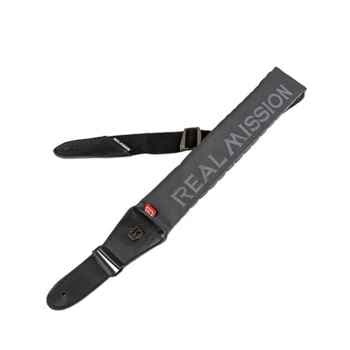 Real Mission CRMDGR Correa Acolchada Gris Oscuro CRMDGR
