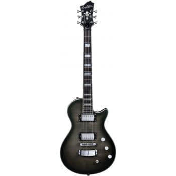 Hagstrom Ultra Max SCB Guitarra Eléctrica color Satin Cosmic Black Burst ULTRA MAX SCB