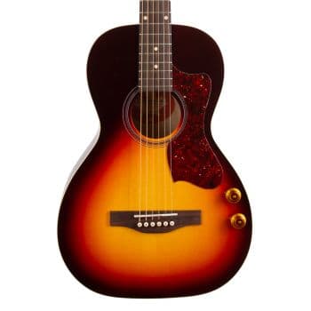 Norman b18 parlor cherry burst gt q-discrete. guitarra acústica + funda