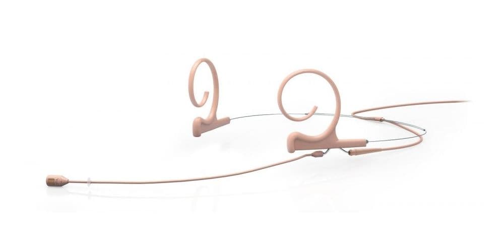 DPA 4288-DC-F-F00-LH Micro CORE Cardioide. 4288, 120mm, Flex 2 Orejas. Beige. Microdot 4288-DC-F-F00-LH