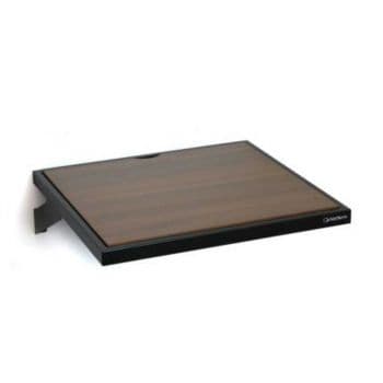 Norstone esse ws black walnut estante soporte pared para giradiscos