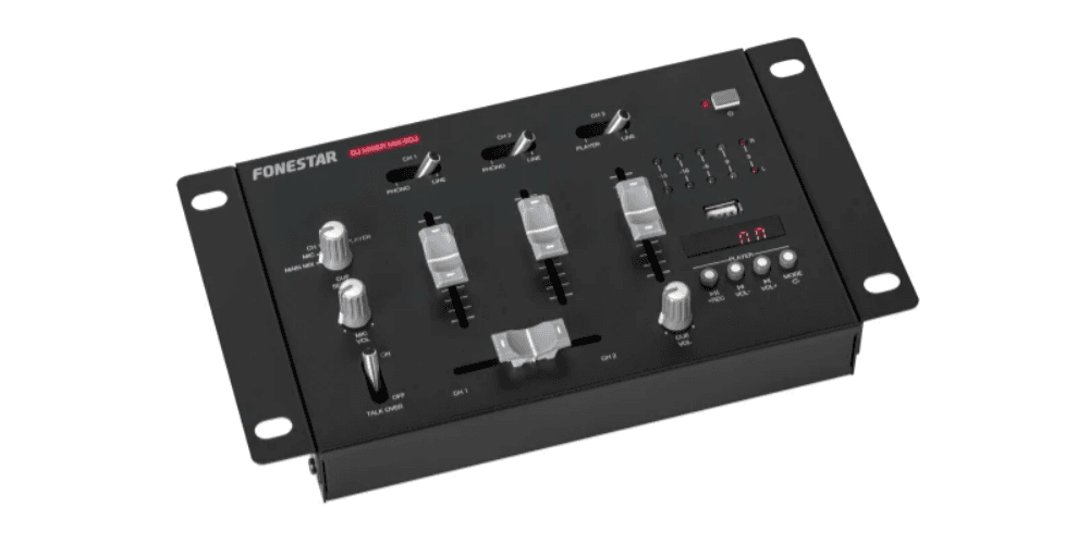 Fonestar MIX-3DJ Mezclador DJ MIX-3DJ