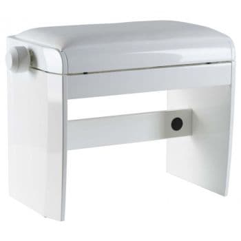 Dexibell dx bench polished white banqueta
