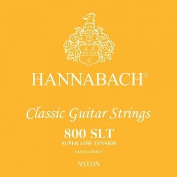 Hannabach 800slt yellow cuerdas para guitarra clásica