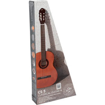 Eko cs-5 natural pack guitarra clasica con funda