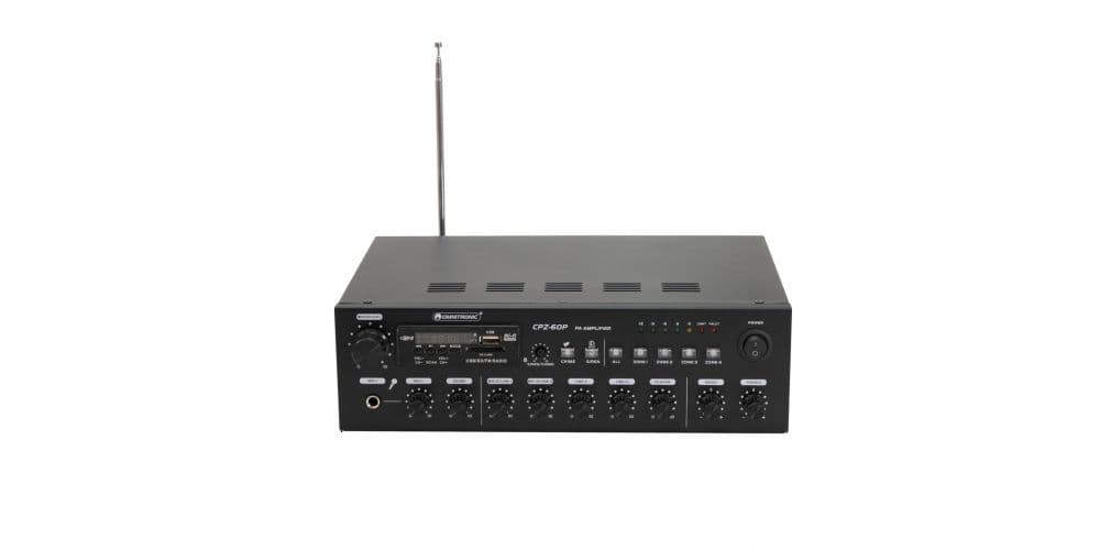 Omnitronic CPZ-60P PA Amplificador Mezclador CPZ-60P