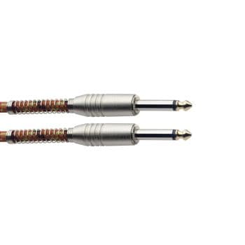 Stagg SGC3VT-OR Cable de 3metros jack a jack de 6.3 Naranja SGC3VT OR