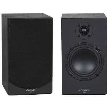 Advance paris kc100 black altavoces de estanteria de dos vias pareja